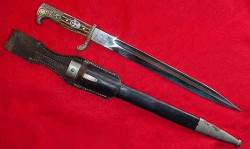 Nazi Police Dress Bayonet with Matching Numbers by Clemen & Jung...$595 SOLD