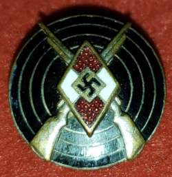 Nazi Hitler Youth Marksman's Badge...$80 SOLD