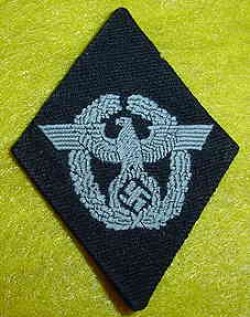 Nazi Waffen SS Polizei Divisional Sleeve Patch...$195 SOLD