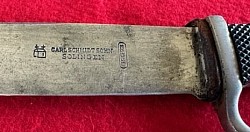 Nazi Hitler Youth Knife with Motto by Scarce Maker 
