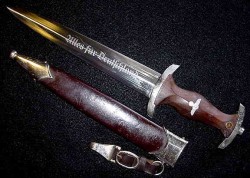 Nazi NSKK Dagger by WKC with Hanger Clip...$425 SOLD