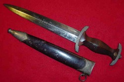 Nazi SA Dagger by Scarce Maker Karl Tiegel...$275 SOLD