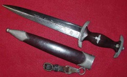 Nazi SA Dagger by Karl Evertz with Hanger Clip...$325 SOLD
