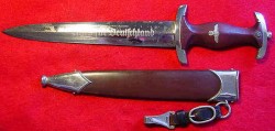 Nazi SA Dagger by SMF with Hanger Clip...$475 SOLD