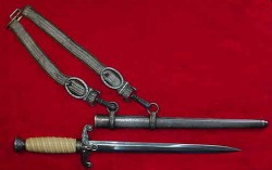 Nazi Army Dagger by Alcoso with Hangers...$595 SOLD
