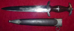 Nazi SA Dagger by Sudd. Messerfabrik with Hanger Clip...$550 SOLD