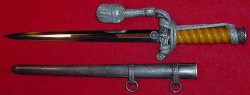 Nazi Army Officer’s Dress Dagger by Carl Eickhorn with Portapee...$575 SOLD