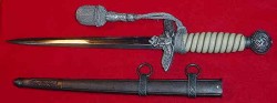 Nazi Luftwaffe Officer’s 2nd Model Dress Dagger with Portapee...$525 SOLD