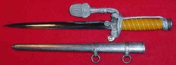 Nazi Army Officer’s Dress Dagger by Eickhorn with Portapee...$575 SOLD