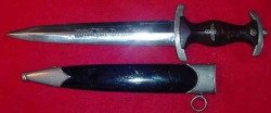 Nazi “Ground Roehm” Dagger by Carl Eickhorn (possible re-painted scabbard)...$350 SOLD