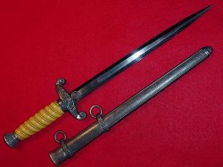 Nazi "Named" Army Officer's Dagger by F.W. Holler...$450 SOLD