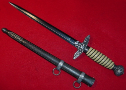 Nazi Luftwaffe Officer's Dagger by Alcoso...$495 SOLD