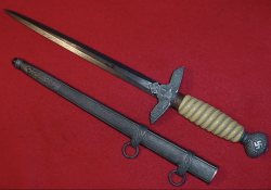 Nazi Luftwaffe Officer's Dagger by Rich. Abr. Herder...$350 SOLD