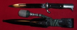 Nazi NCO Dress Bayonet by Herder with Portapee...$150 SOLD