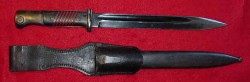 Nazi K98 Rifle Bayonet "41asw" with Matching Numbers and Leather Frog...$150 SOLD
