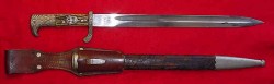 Nazi Police Dress Bayonet by Alexander Coppel with Matching Unit Markings...$525 SOLD