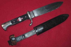 Nazi Hitler Youth Knife with Sheath by Anton Wingen, Jr...$315 SOLD