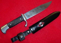 Nazi Deutsche Jugend Knife with Scabbard...$795 SOLD