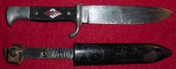 Nazi Hitler Youth Knife by Eduard Gembruch, Solingen-Grafrath...$295 SOLD