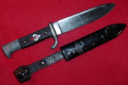 Nazi Hitler Youth Knife Marked RZM M7/72 1940...$325 SOLD