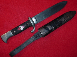 Nazi Hitler Youth Knife Marked 