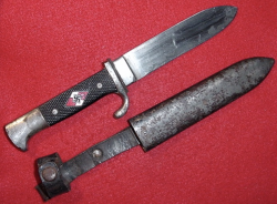 Nazi Hitler Youth Knife by J. A. Henckels, Solingen...$195 SOLD