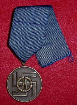 Nazi SS 8-Year Long Service Medal...$550 SOLD