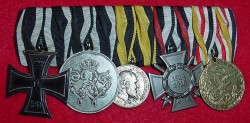 Imperial Prussian/German Five-Medal Bar...$325 SOLD