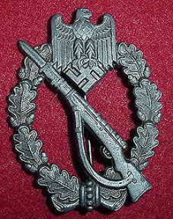 Nazi Silver Infantry Assault Badge Marked “L/56”...$175 SOLD