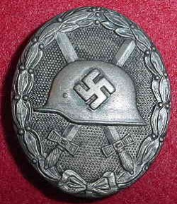 Nazi Silver Wound Badge...$75 SOLD