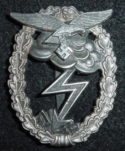 Nazi Luftwaffe Ground Assault Badge by R.K...$375 SOLD