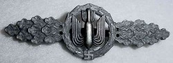 Nazi Luftwaffe Heavy, Medium and Dive Bomber’s Squadron Clasp in Silver...$250 SOLD