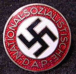 Nazi NSDAP Party Member’s Pin Badge...$95 SOLD