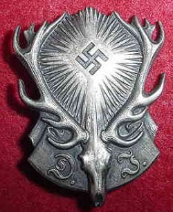 Nazi Jagerschaft Hunting Association Member’s Badge...$110 SOLD