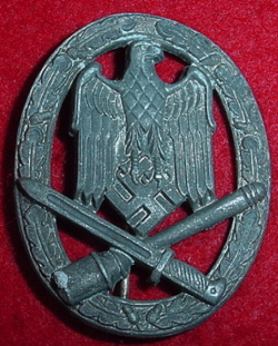 Nazi General Assault Badge...$95 SOLD