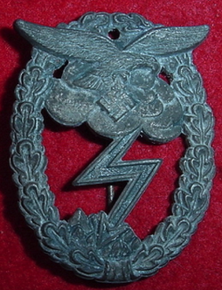 Nazi Luftwaffe Flak Artillery Badge...$115 SOLD