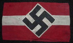 Nazi Hitler Youth Armband with RZM Tag...$115 SOLD