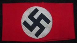 Nazi NSDAP Wool Armband...$95 SOLD