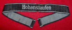 Nazi Waffen-SS "Hohenstaufen" EM Cuff Title...$700 SOLD