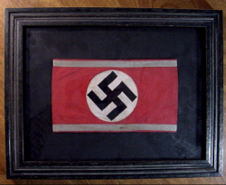 Nazi SA Reserve Armband in Professional Frame...$145 SOLD
