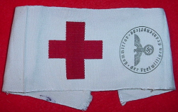 Nazi Red Cross Volunteer Armband...$110 SOLD