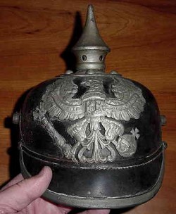 WWI Imperial Prussian M1915 Picklehaube Helmet...$395 SOLD