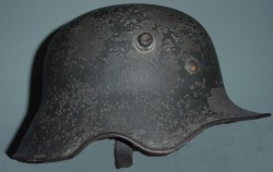 Nazi M1918 Ear Cut-Out Transitional Cavalry Helmet...$595 SOLD