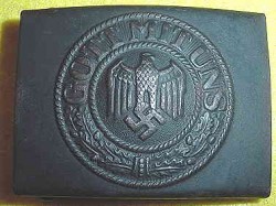 Nazi Army EM Belt Buckle...$70 SOLD