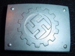 Original Nazi DAF Labor Corps EM Belt Buckle...$125 SOLD