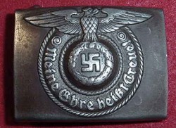 Nazi SS EM Belt Buckle by RODO...$450 SOLD