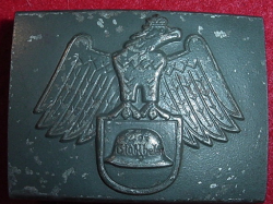 Nazi-Era Stahlhelm Belt Buckle...$125 SOLD
