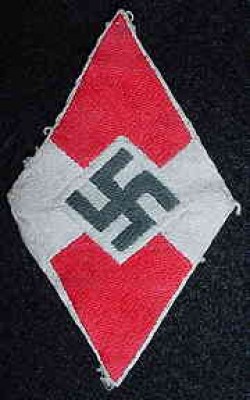 Nazi Hitler Youth Sleeve Patch...$35 SOLD
