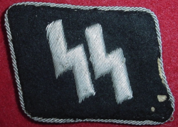Nazi SS Officer's Collar Tab...$450 SOLD