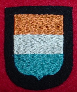 Nazi  Waffen-SS Dutch Volunteer Sleeve Shield...$175 SOLD